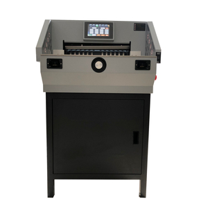 Machine de d&eacute;coupe de papier E490T, &eacute;paisseur de 80mm, adapt&eacute;e au format A4 A3, offre sp&eacute;ciale &agrave; bas prix