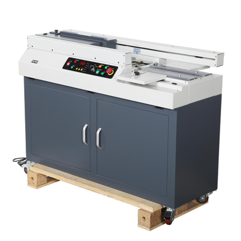 M&aacute;quina de encaderna&ccedil;&atilde;o perfeita de derretimento quente PB-7000 para produ&ccedil;&atilde;o de livros de capa mole e capa dura