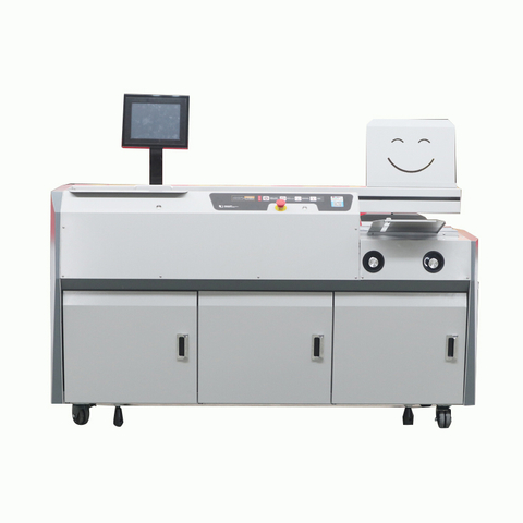 Machine &agrave; relier automatique &agrave; grande vitesse TM600 avec &eacute;cran tactile de 10,4&nbsp;' et colle lat&eacute;rale