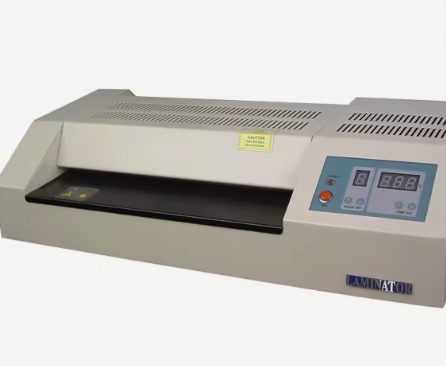 Plastifieuse professionnelle chaude et froide A3 FGK330-6R avec &eacute;cran LED et 6 rouleaux
