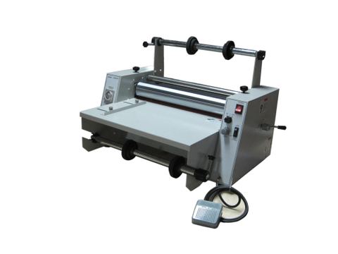 Plastifieuse thermique commerciale EL-380H/EL-380R | Machine de stratification de rouleau en acier de 14 pouces