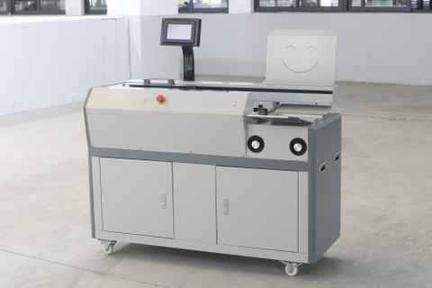 TC60A4 Machine &agrave; relier parfaite intelligente | Classeur &agrave; colle pour livres de 330 mm avec doubles rouleaux de colle et syst&egrave;me de colle lat&eacute;rale